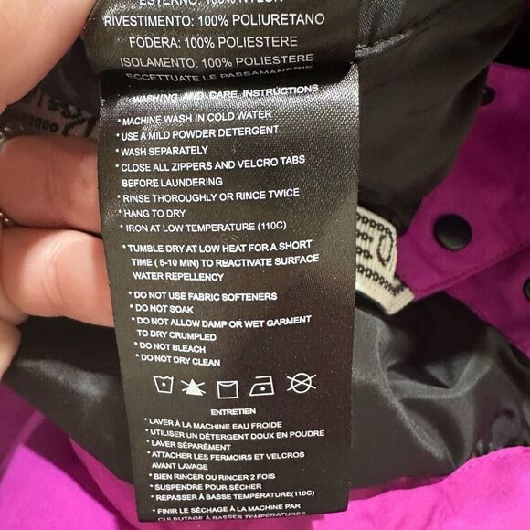 Orage Women’s Purple Ski Jacket - Picture 6 of 10